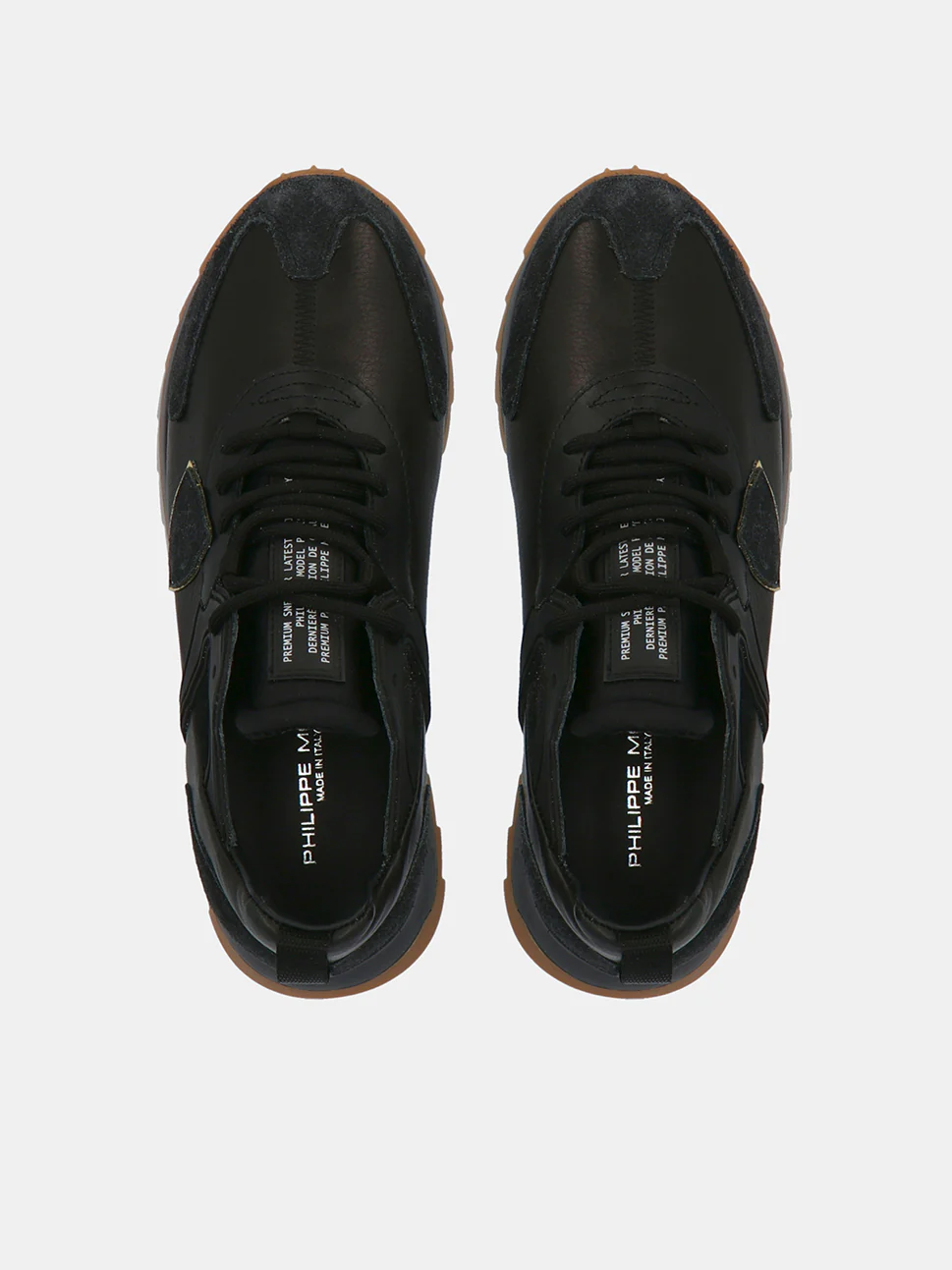 Philippe Model Royale Low Woman RLLDV001 Veau Noir Women"s Sneakers