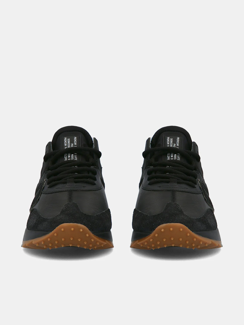 Philippe Model Royale Low Woman RLLDV001 Veau Noir Women"s Sneakers