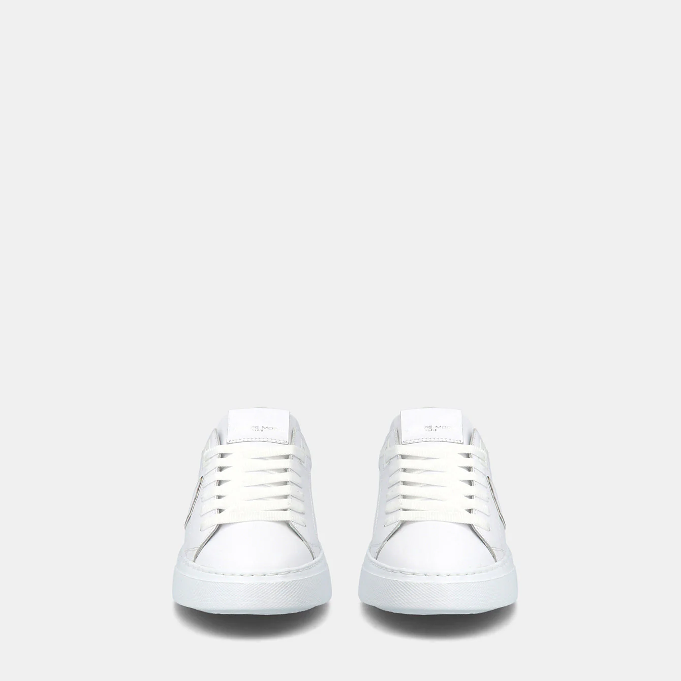 Philippe Model Temple Low Woman BTLDVA03 Animalier Beige Women"s Sneakers