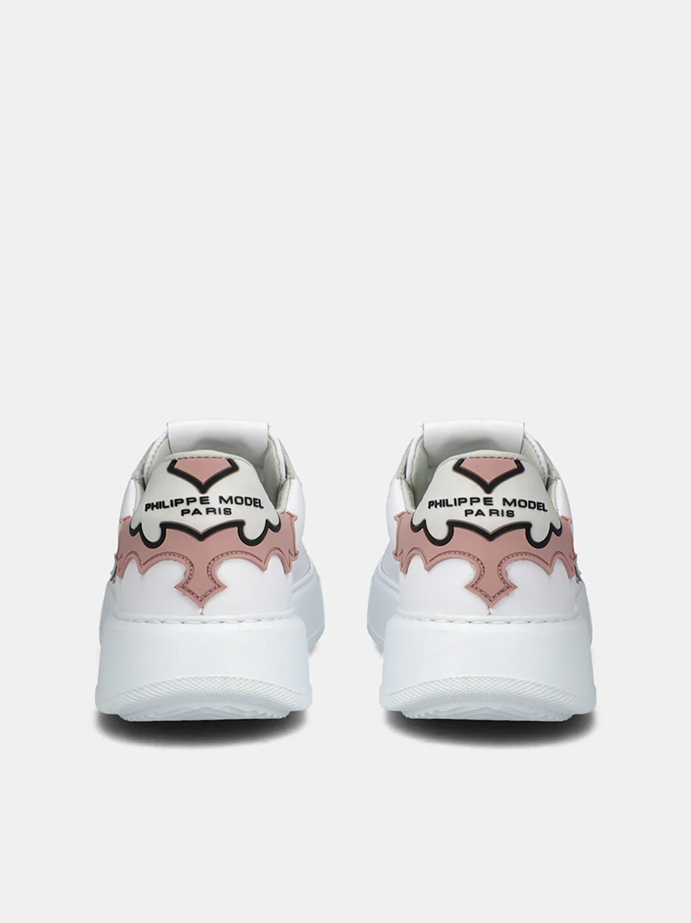 Philippe Model Temple Low Woman BTLDVOR1 Veau Oregn Rose Women"s Sneakers