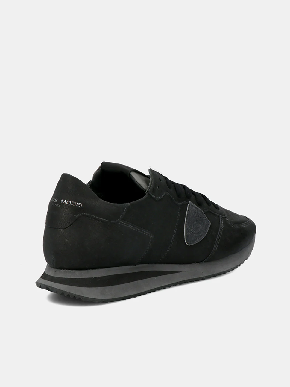 Philippe Model Trpx Low Man TZLUWW30 West Noir Noir Men"s Sneakers