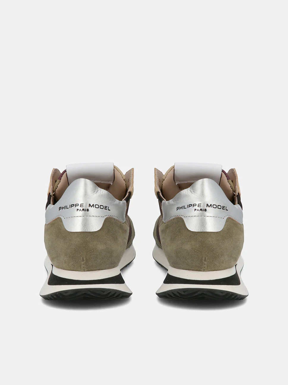 Philippe Model Trpx Low Woman TZLDCC25 Camo Militaire Women"s Sneakers