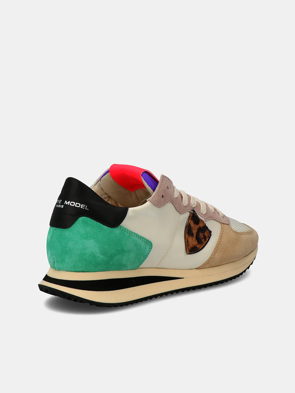 Philippe Model Trpx Low Woman TZLDWJ05 Mndl Buere Vert Women"s Sneakers