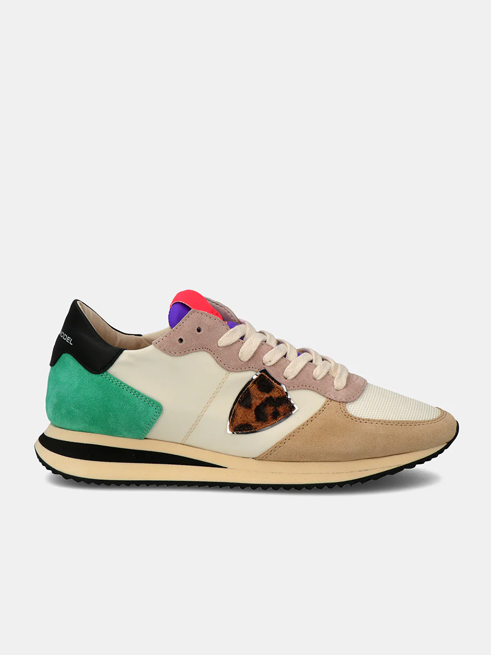 Philippe Model Trpx Low Woman TZLDWJ05 Mndl Buere Vert Women"s Sneakers