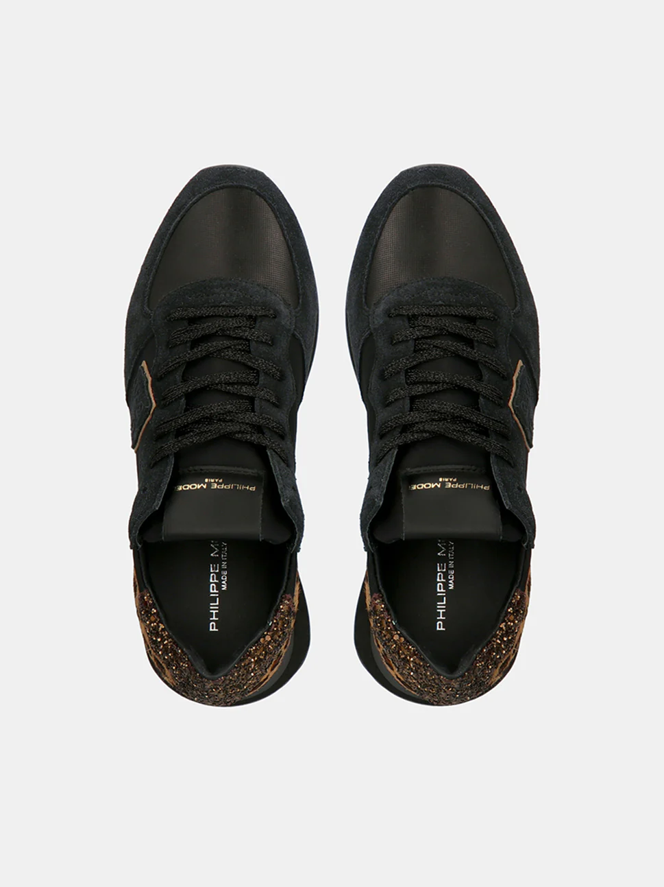 Philippe Model Trpx Low Woman TZLDXL01 Leo Mix Nir Bge Women"s Sneakers