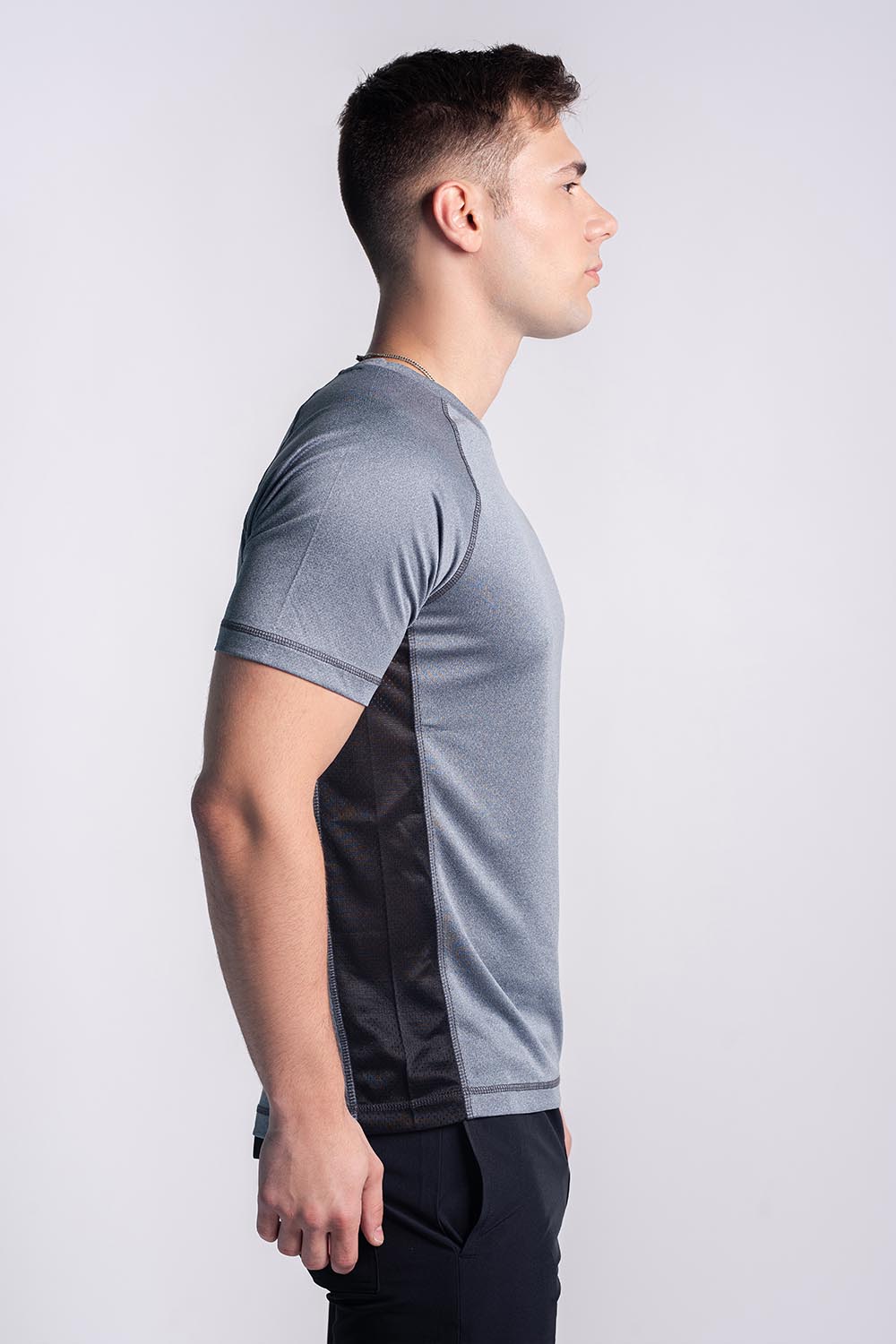 POLYESTER KINTTED T-SHIRTS - MEN2311030167003002