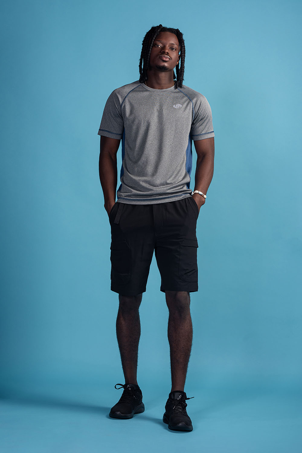 POLYESTER KINTTED T-SHIRTS - MEN2311030167007001