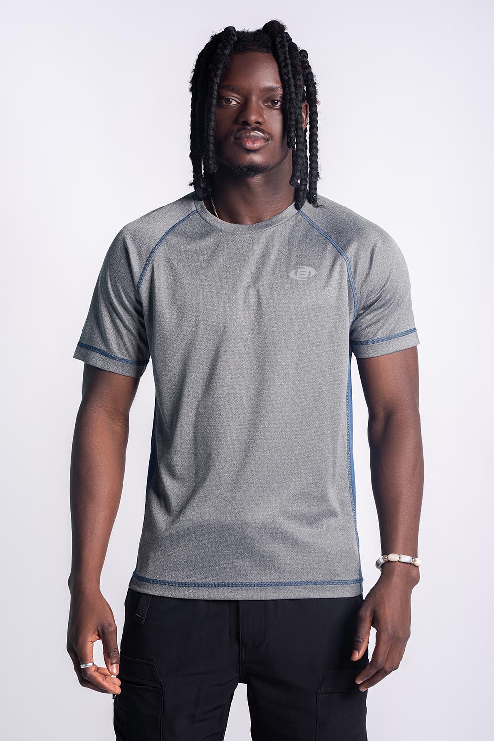 POLYESTER KINTTED T-SHIRTS - MEN2311030167007002