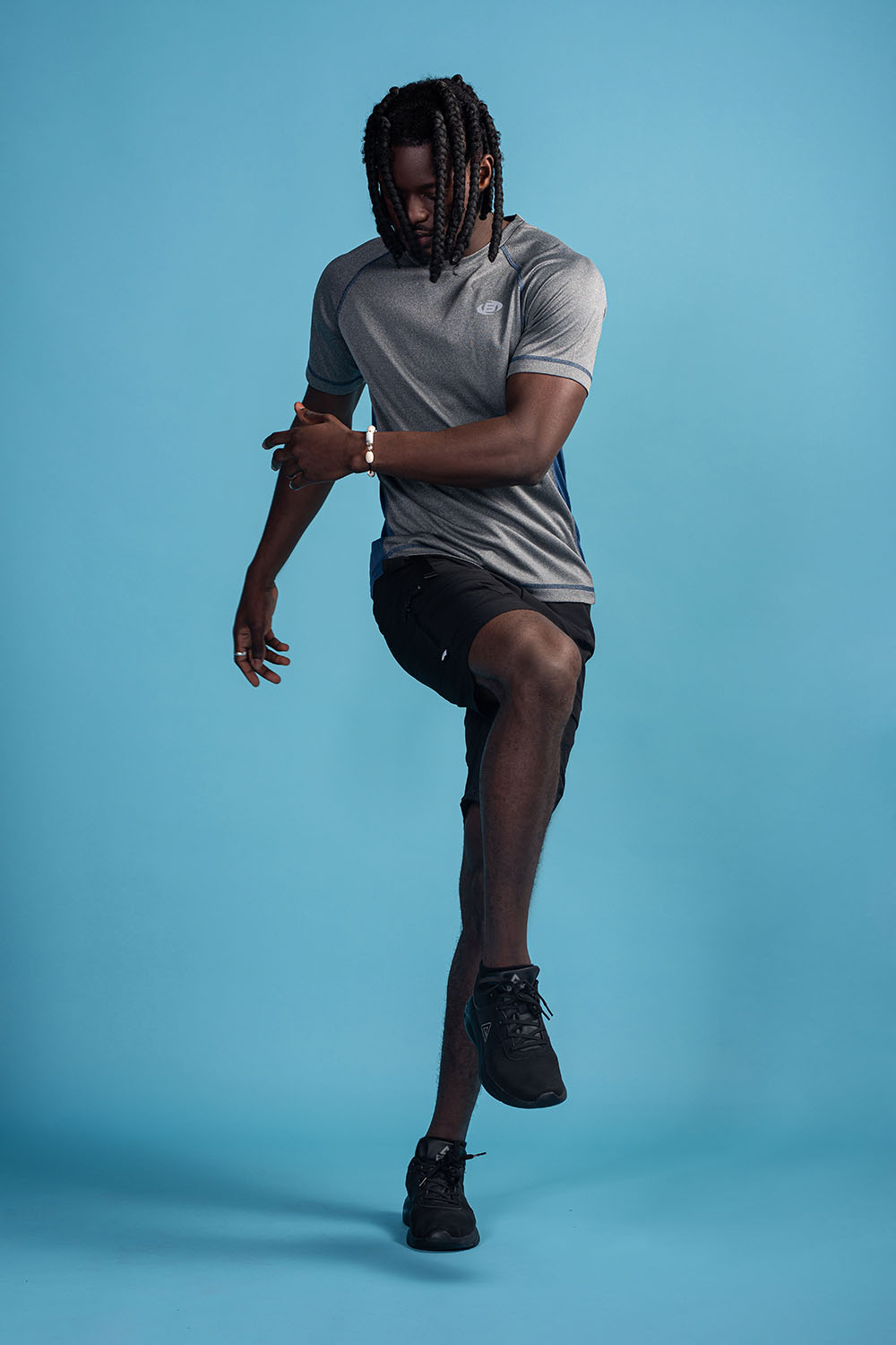 POLYESTER KINTTED T-SHIRTS - MEN2311030167007002