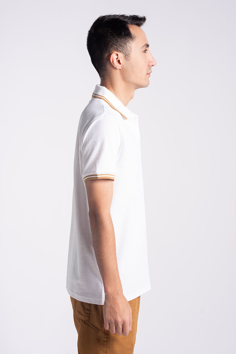 POLYESTER KNITTED POLO SHIRTS - MEN2311080140337002