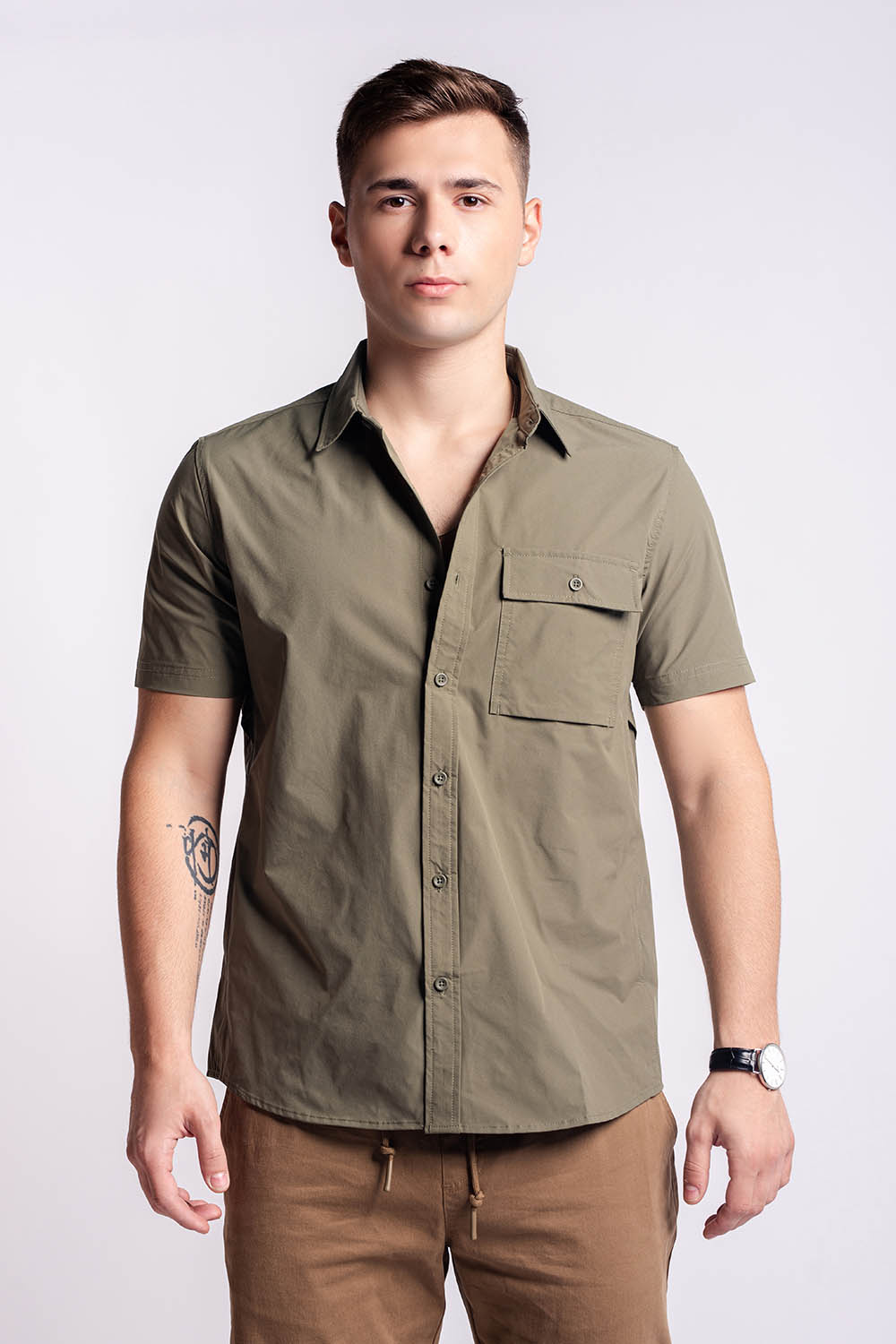 POLYESTER WOVEN SHIRTS - MEN2311130032045002