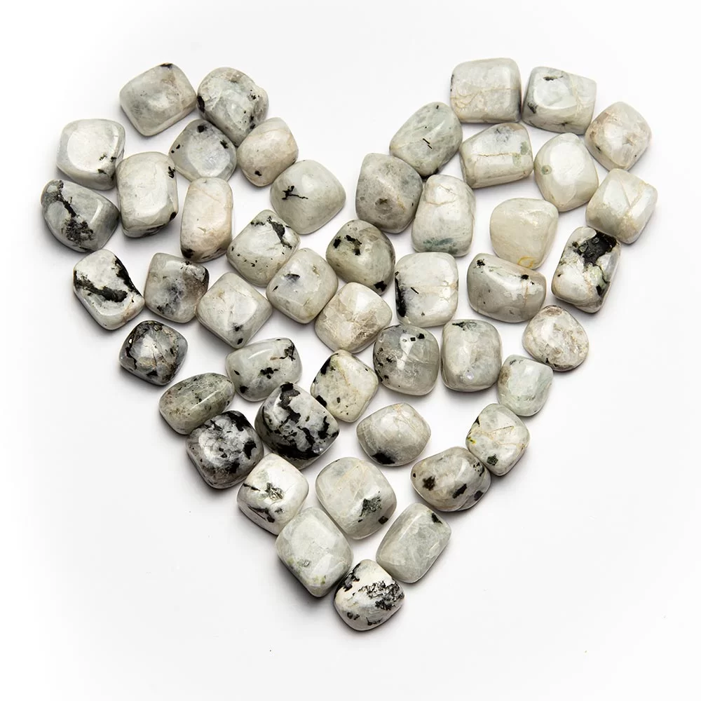 Rainbow Moonstone Tumbled Stone 2-3cm