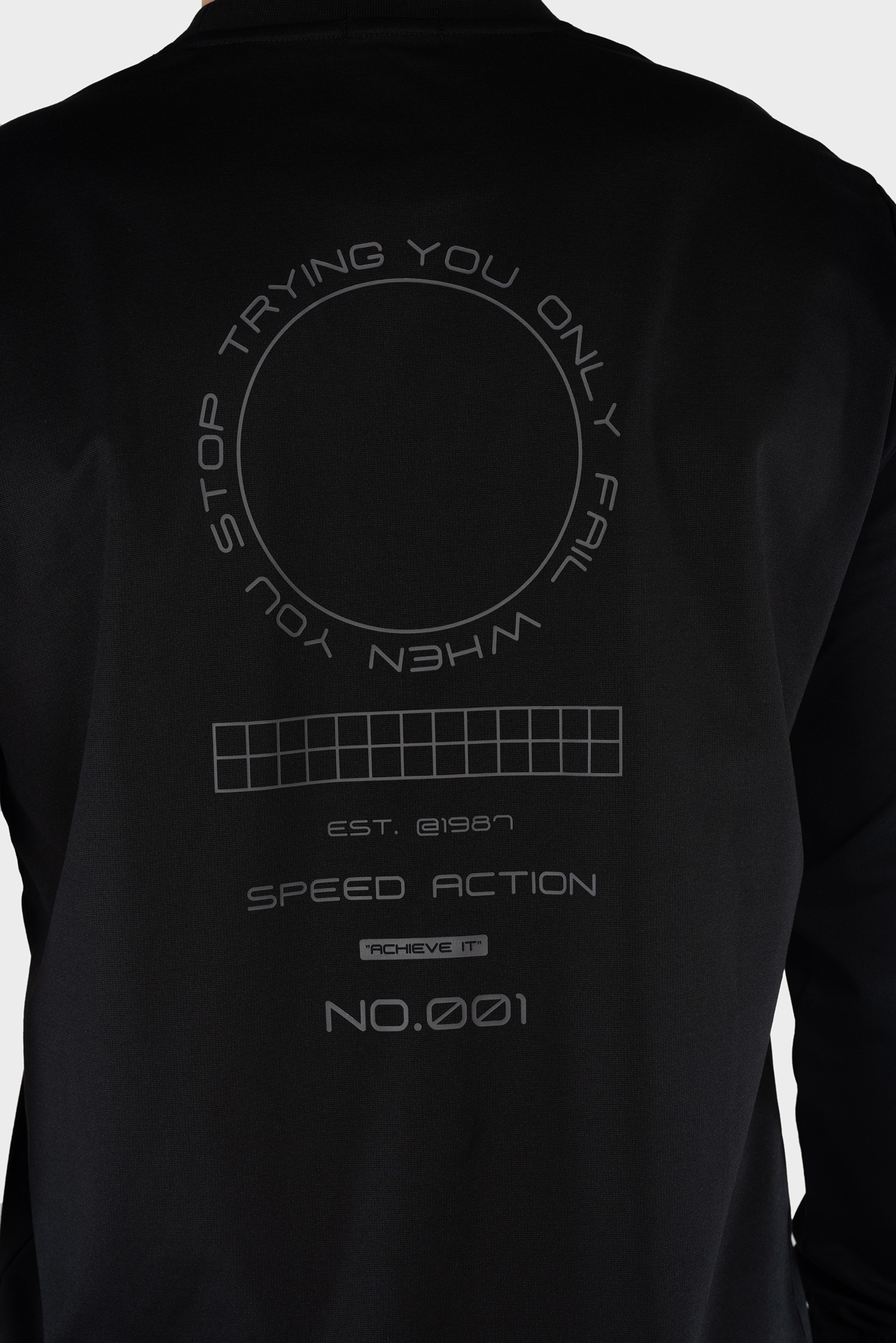 Ribbed Neck and Cuff Knitted T-Shirt