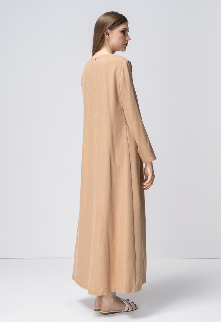 DRESS - BEIGE