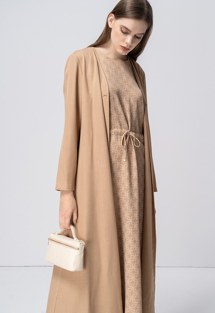 DRESS - BEIGE