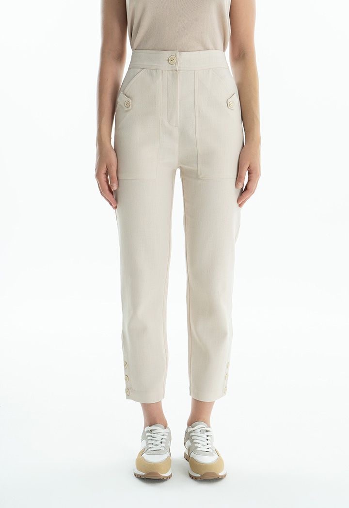 TROUSER - MED,BEIGE