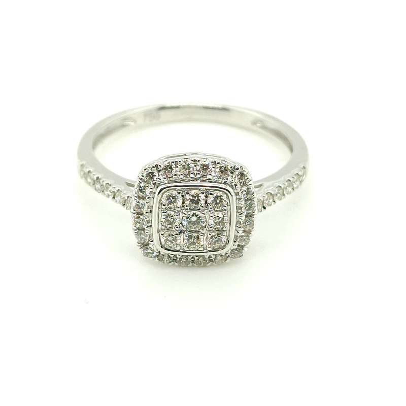 RN0743856 18K White Gold Diamond Ring