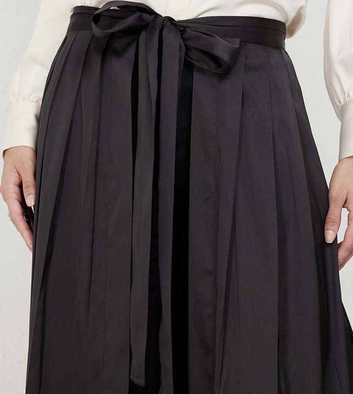 Black Abaya Skirt