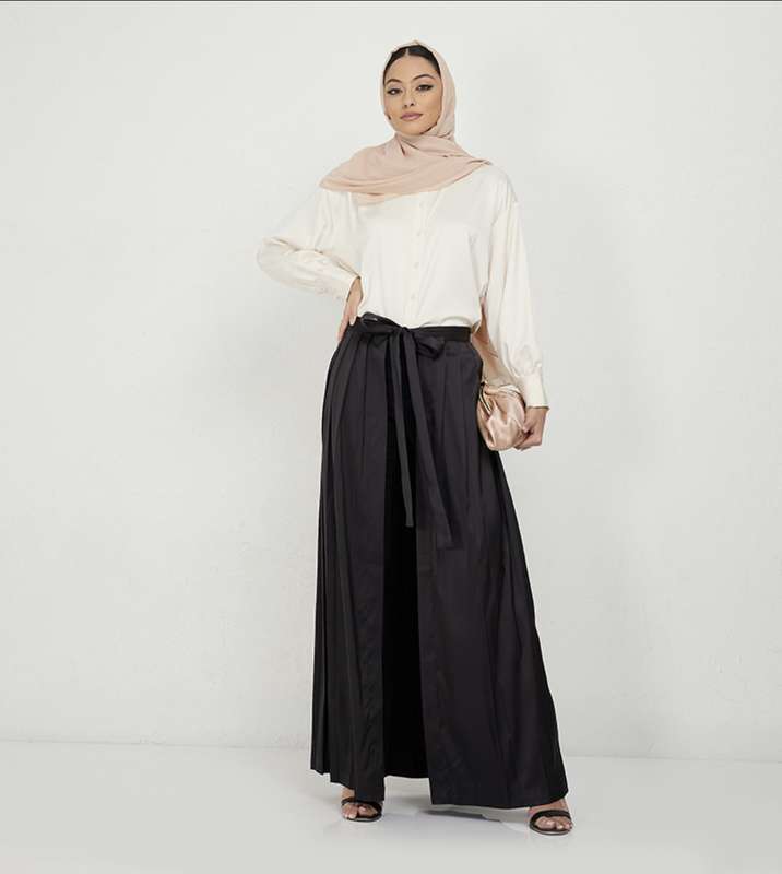 Black Abaya Skirt