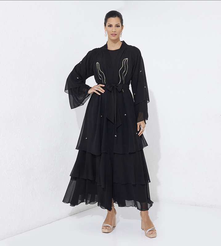 Black Chiffon -E