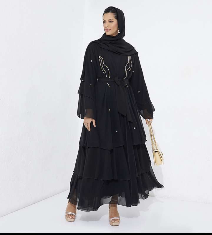 Black Chiffon -E