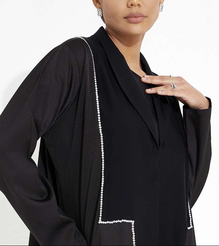 Black Jeans Abaya
