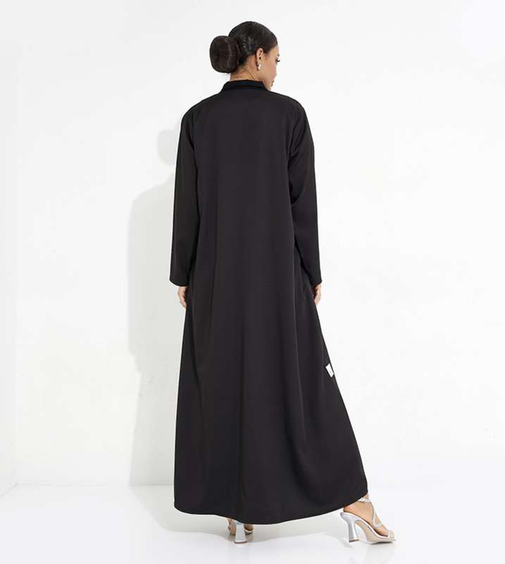 Black Jeans Abaya