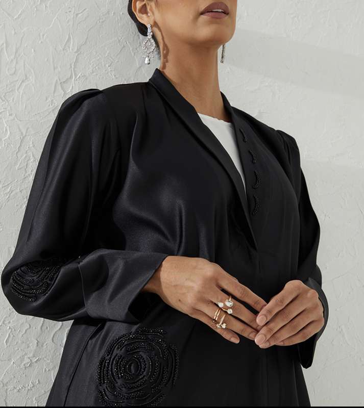 Flora Black Jacket