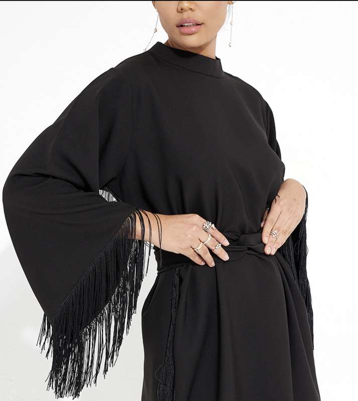 Fringe Abaya