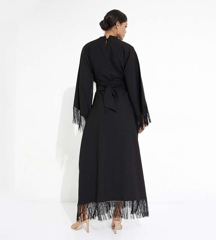 Fringe Abaya