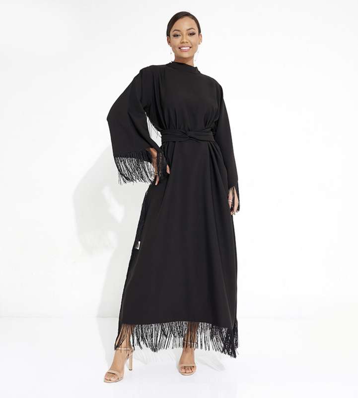Fringe Abaya