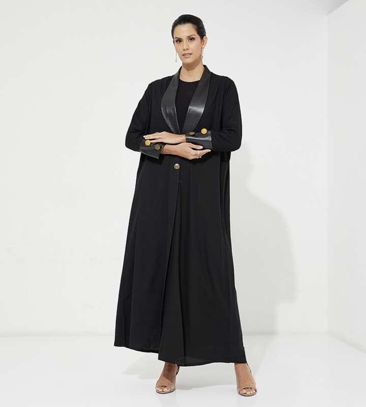 Leather Abaya