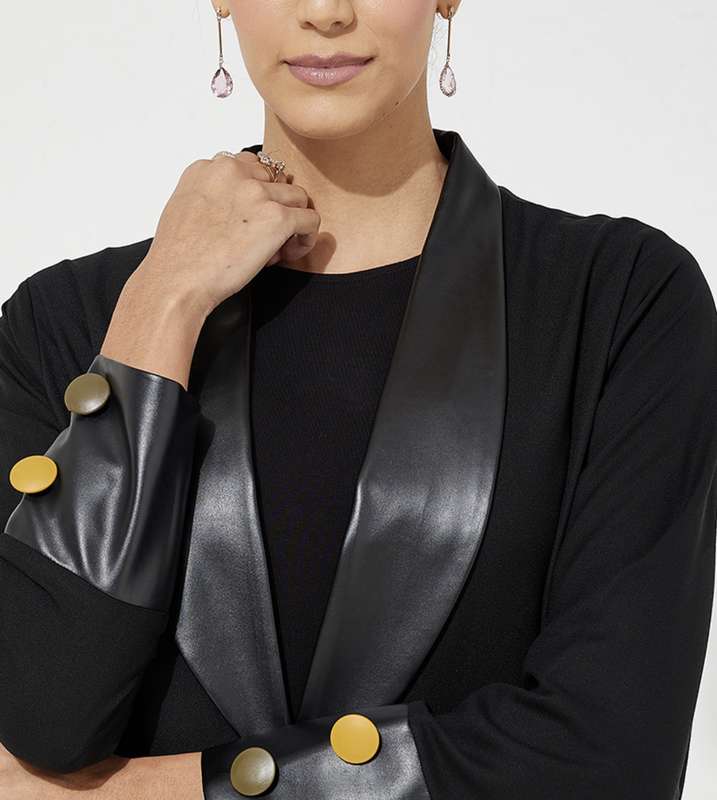 Leather Abaya