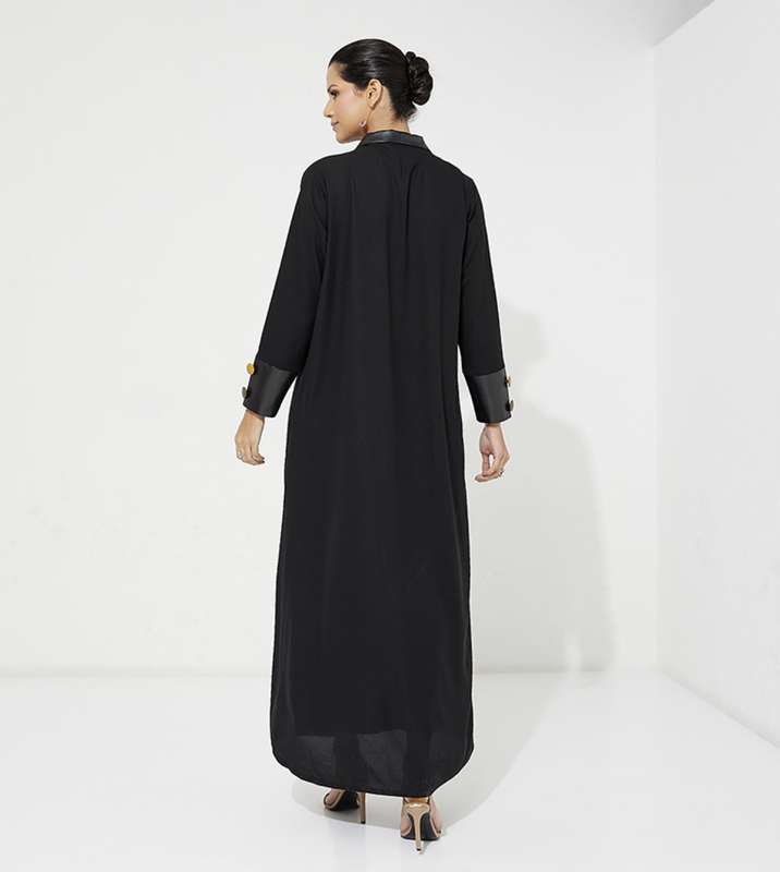 Leather Abaya