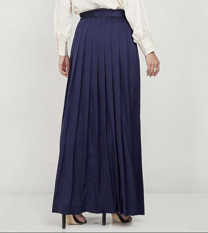 Navy Abaya Skirt