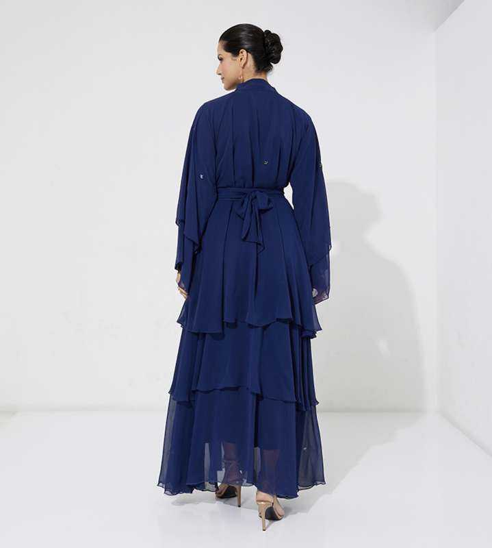 Navy Chiffon -E