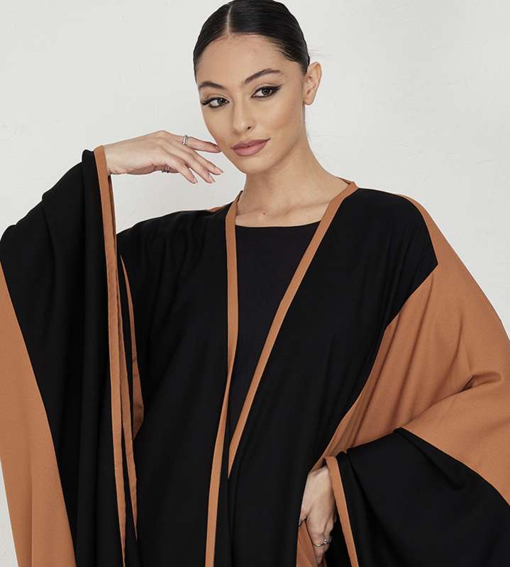 Orange Islamic Abaya