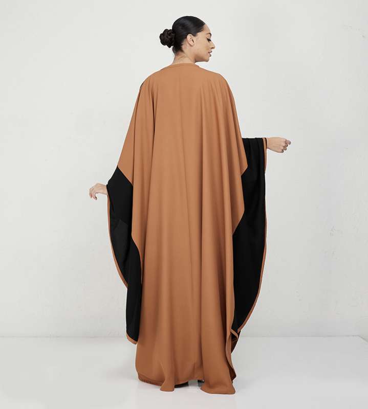 Orange Islamic Abaya