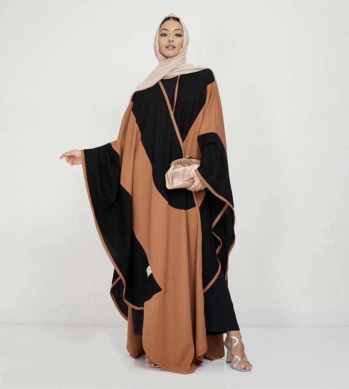 Orange Islamic Abaya