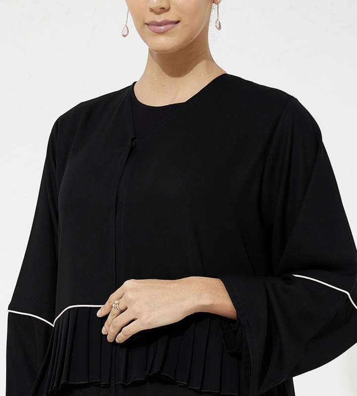 Piping pleated