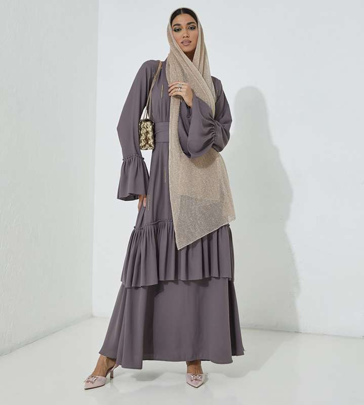 Pleated Abaya