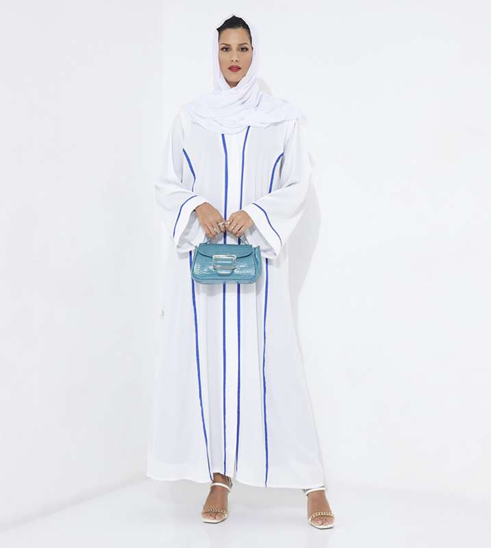 White Blue-700