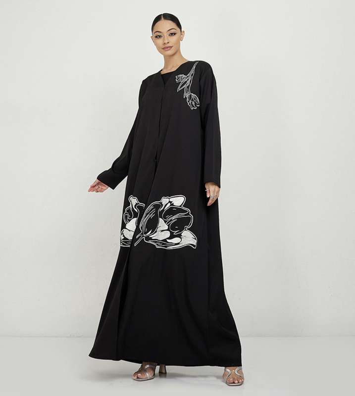 White Flowers Foliage