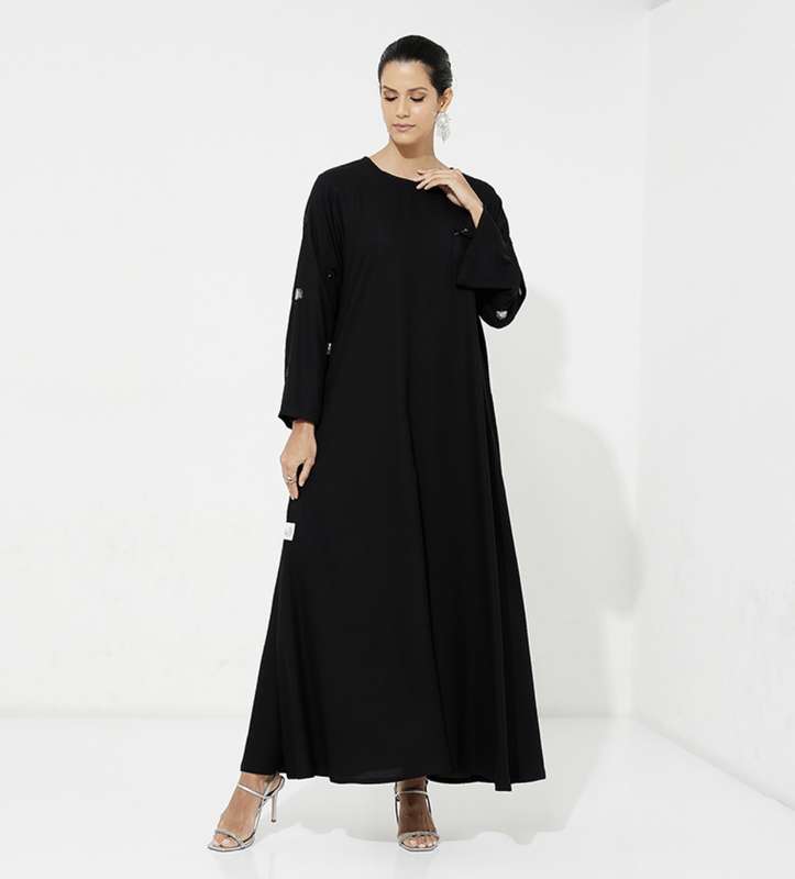 Wide Blak Dress