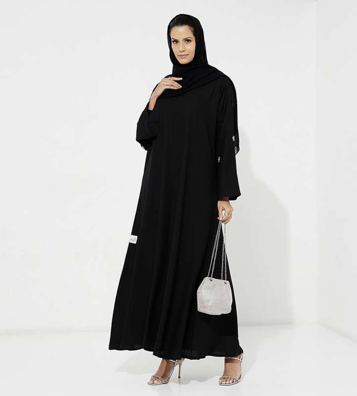 Wide Blak Dress