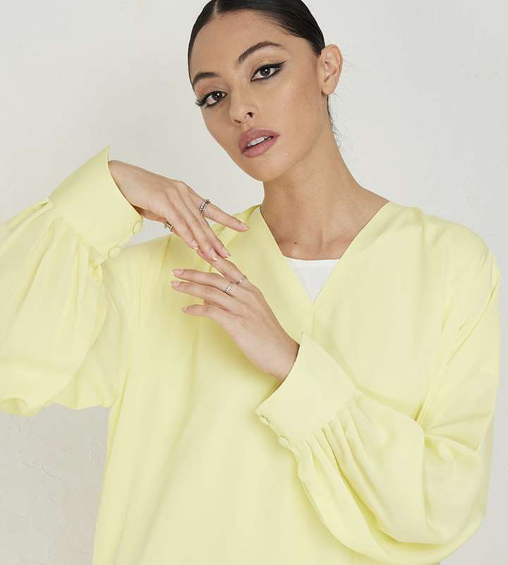 Yallow Abaya
