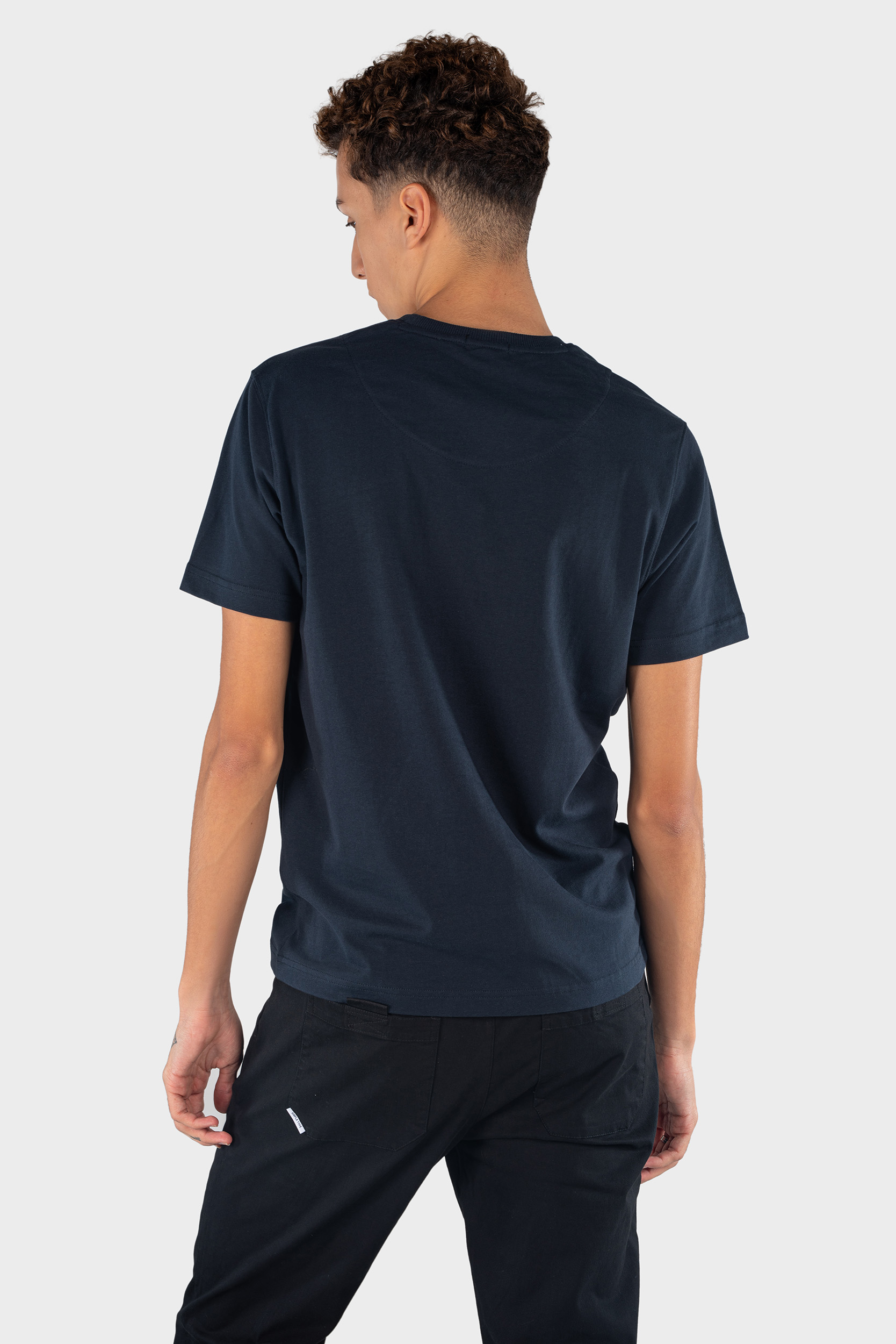 Round Neck Knitted T-Shirt