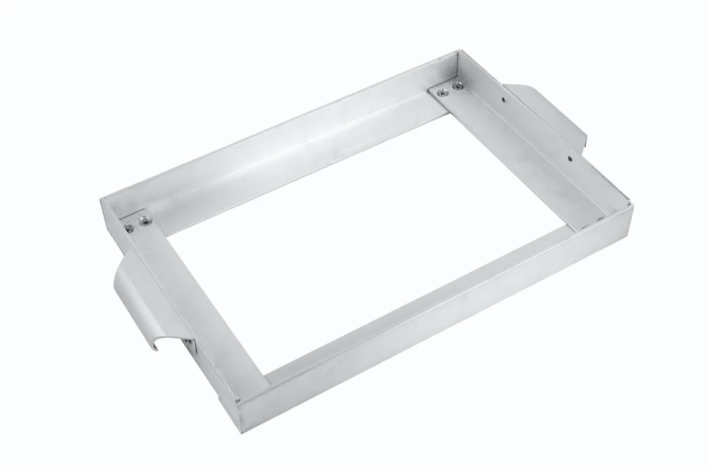 Salt & Crystal-Aluminium plate holder (large)