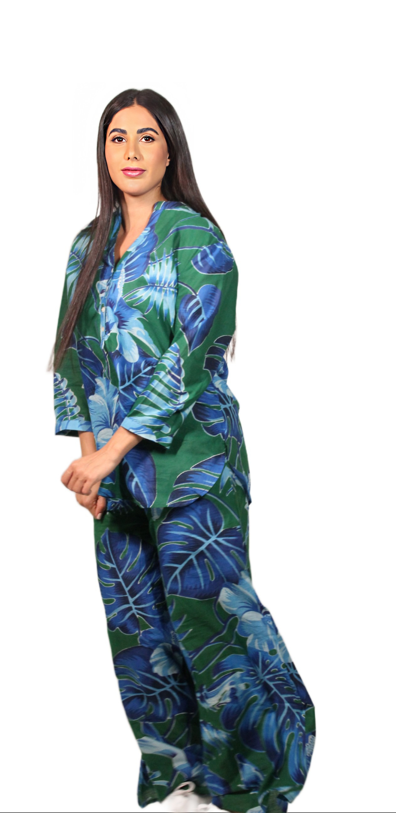 PRINTED TUNIC TOP SHAPE2 - AFTERSHOCK LONDON