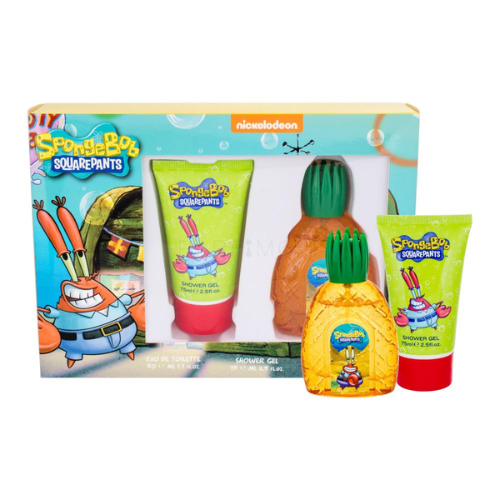 SpongeBob Squarepants Mr Krabs Set Kids EDT 50ml + S/G 75ml